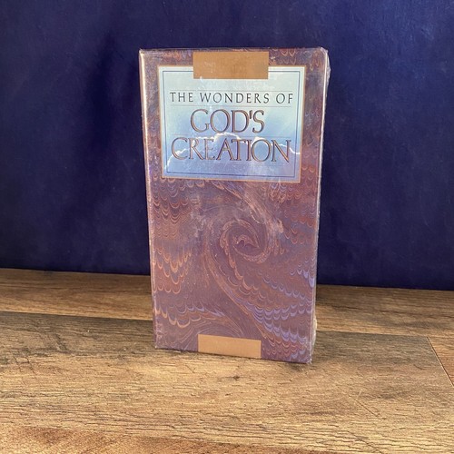 THE WONDERS OF GOD'S CREATION VHS TAPES 3 TAPES SEALED