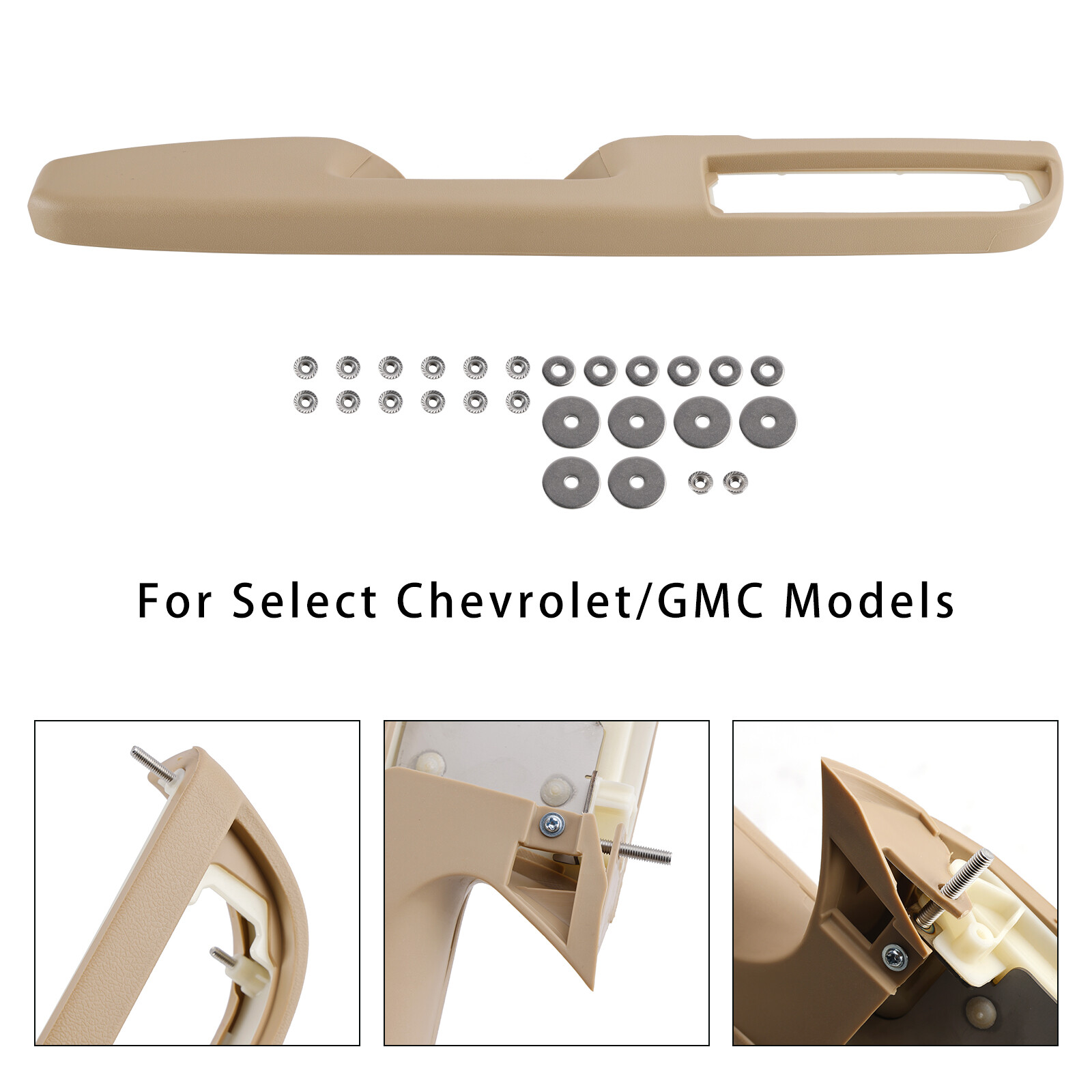 ボスジャン 80995 Front Left Door Armrest Repair Kit Tan (27 inch) For