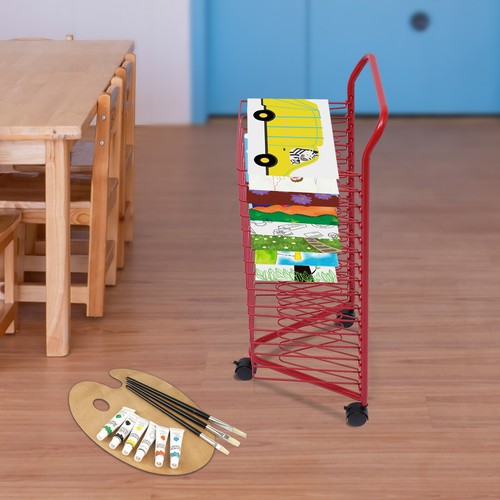 Art Classroom Drying Rack