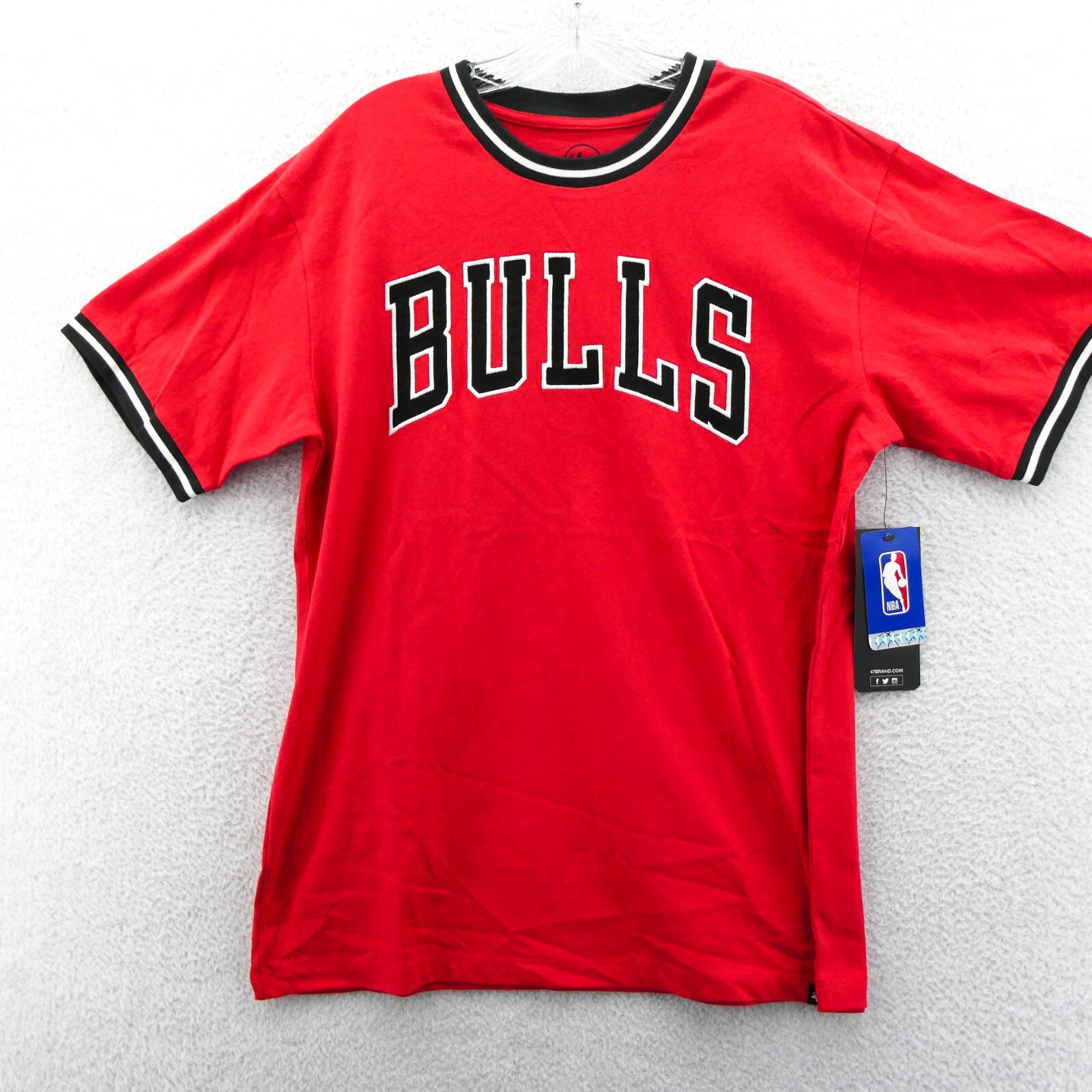 47 BULLS レッド Vネック Tシャツ　ブルズ　nba 47 BULLS レッド Vネック Tシャツ ブルズ nba 【NBA】シカゴ