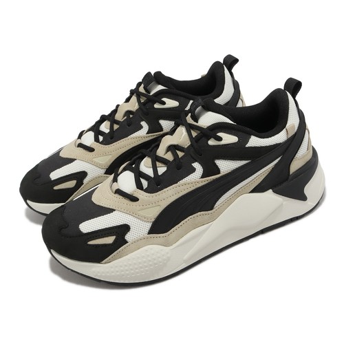 

Puma RS-X Efekt PRM Frosted Ivory Black Мужские повседневные кроссовки унисекс 390776-10, Черный, Rs-x Efekt Prm