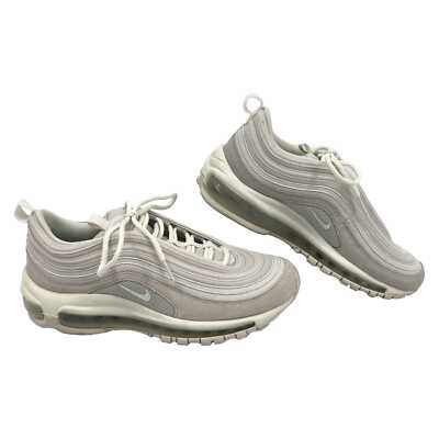 Nike White Gray Air Max 97 Sneakers | Size 7.5 | eBay