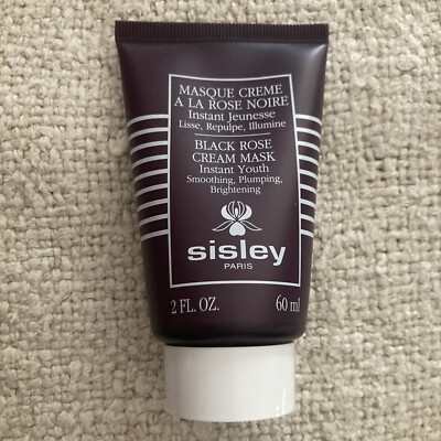 Sisley Paris Black Rose Cream Mask Instant Youth 2 oz/60 ml NEW SEALED tester