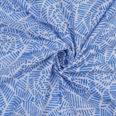2.5 Yard Hand Block Print Cotton Fabric Dress Material Clothes Voile Soft Fabric