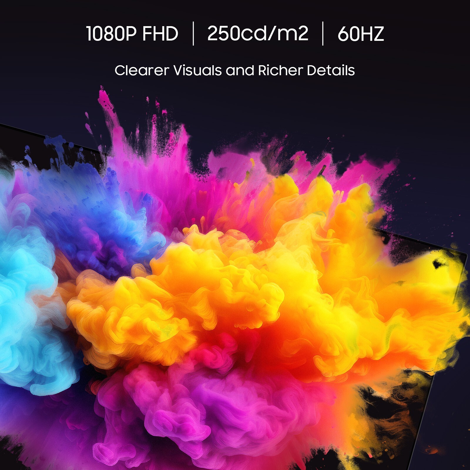 SYLVOX 12 Volt Smart RV TV 22 Inch 1080P Built-in DVD Player APP Speaker 12-24V