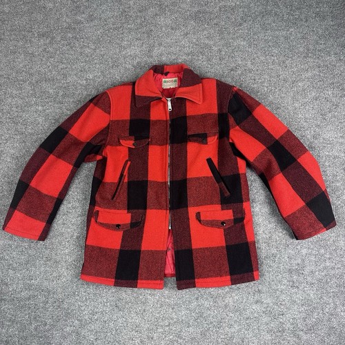 ※希少美品 40s \"soo woolen mills\" ウールジャケット Vintage 1940's SOO WOOLEN MILLS Wool Red Buffalo Flannel