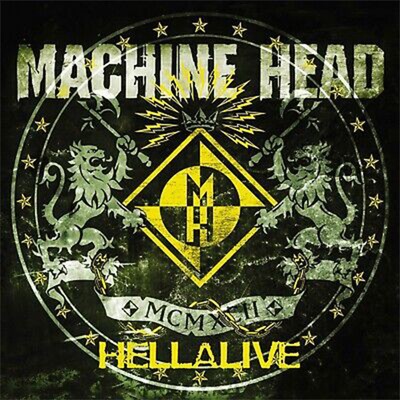 Machine Head Hellalive BANNER HUGE 4x4 Ft Poster Tapestry album cover art