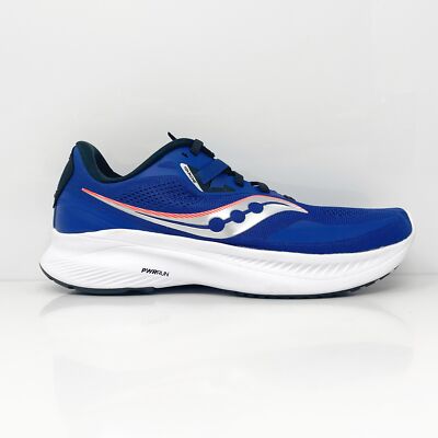 

Saucony Mens Guide 15 S20685-16 Синие кроссовки для бега Размер 8 W, Синий, Guide 15