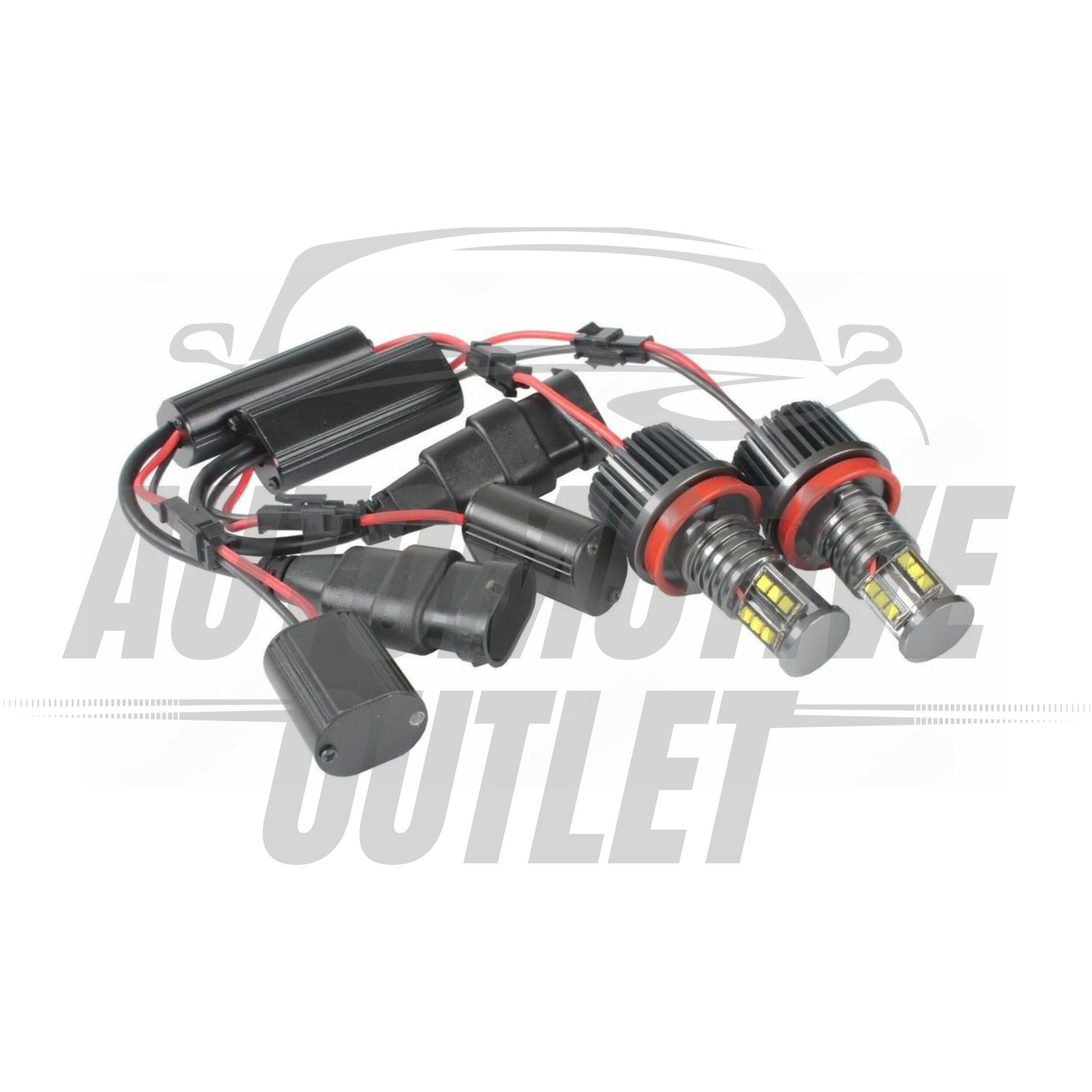ANGEL EYES HALO HEAD LIGHT H8 BULB CANBUS LED FOR BMW 3-SERIES E90 E91 E92 E93 8