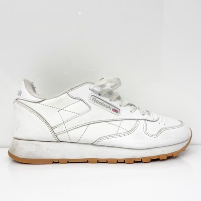 

Reebok Mens Classic GZ6098 Белая повседневная обувь Кроссовки Размер 5.5, Белый, Classic