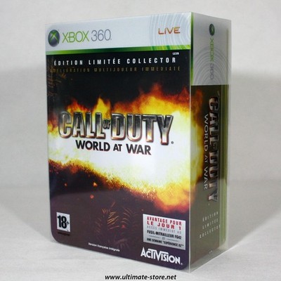 Jeu XBOX 360 - CALL OF DUTY WORLD AT WAR EDITION LIMITEE COLLECTOR - VF FR Neuf