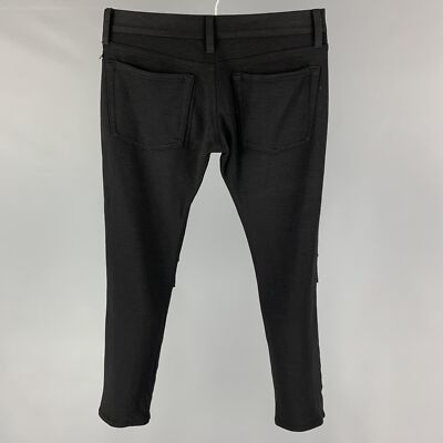 JUNYA WATANABE Size 6 Black Silver Studded Cutout Jeans | eBay