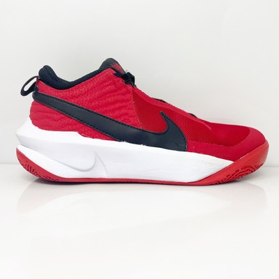

Nike Boys Team Hustle D 10 CW6735-600 Красные баскетбольные кроссовки Кроссовки Размер 6Y, Красный, Team Hustle D 10