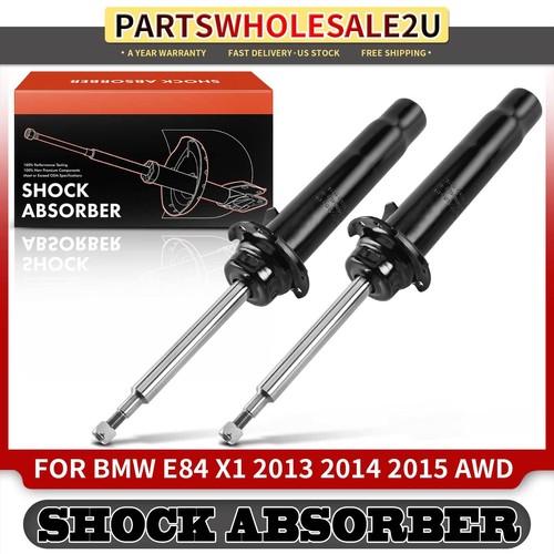 ロック 2x Front Left & Right Shock Absorber for BMW X1 2013 2014