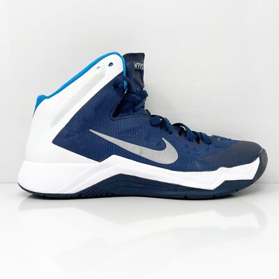 

Мужские баскетбольные кроссовки Nike Zoom Hyperquickness TB 599420-400 Blue Basketball Shoes Sz 8, Синий, Zoom Hyperquickness TB