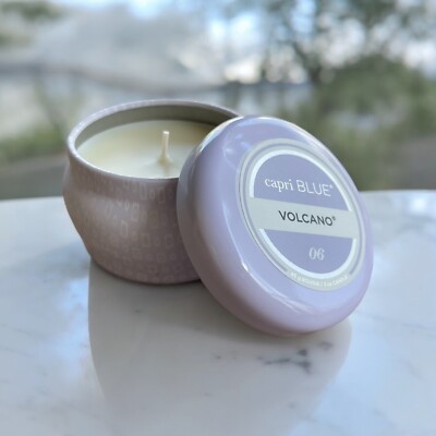 Capri Blue Scented Candle with Mini Tin 3 Oz - Volcano