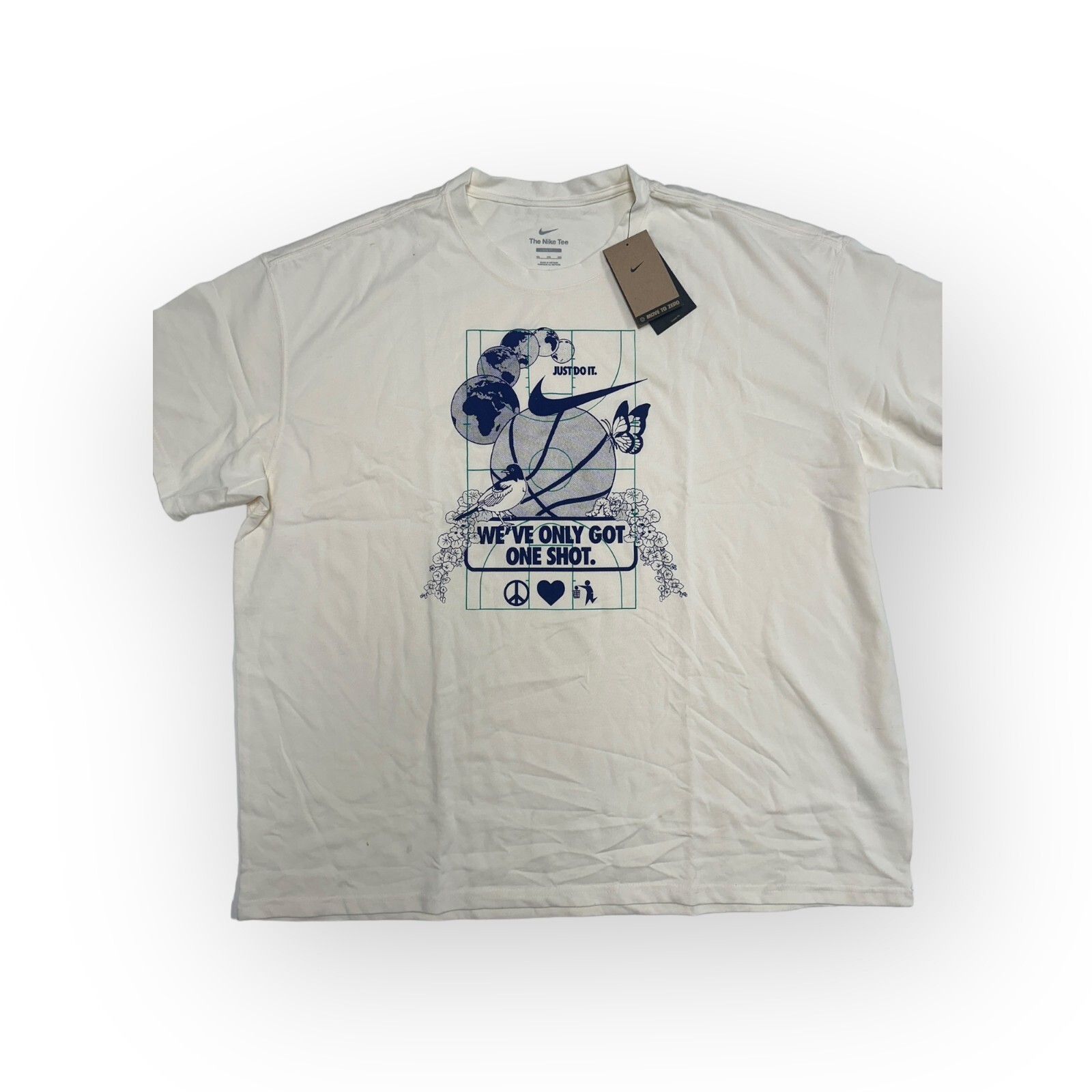 Nike Basketball Sustainable We've Only Got One Shot T-Shirt DJ1570