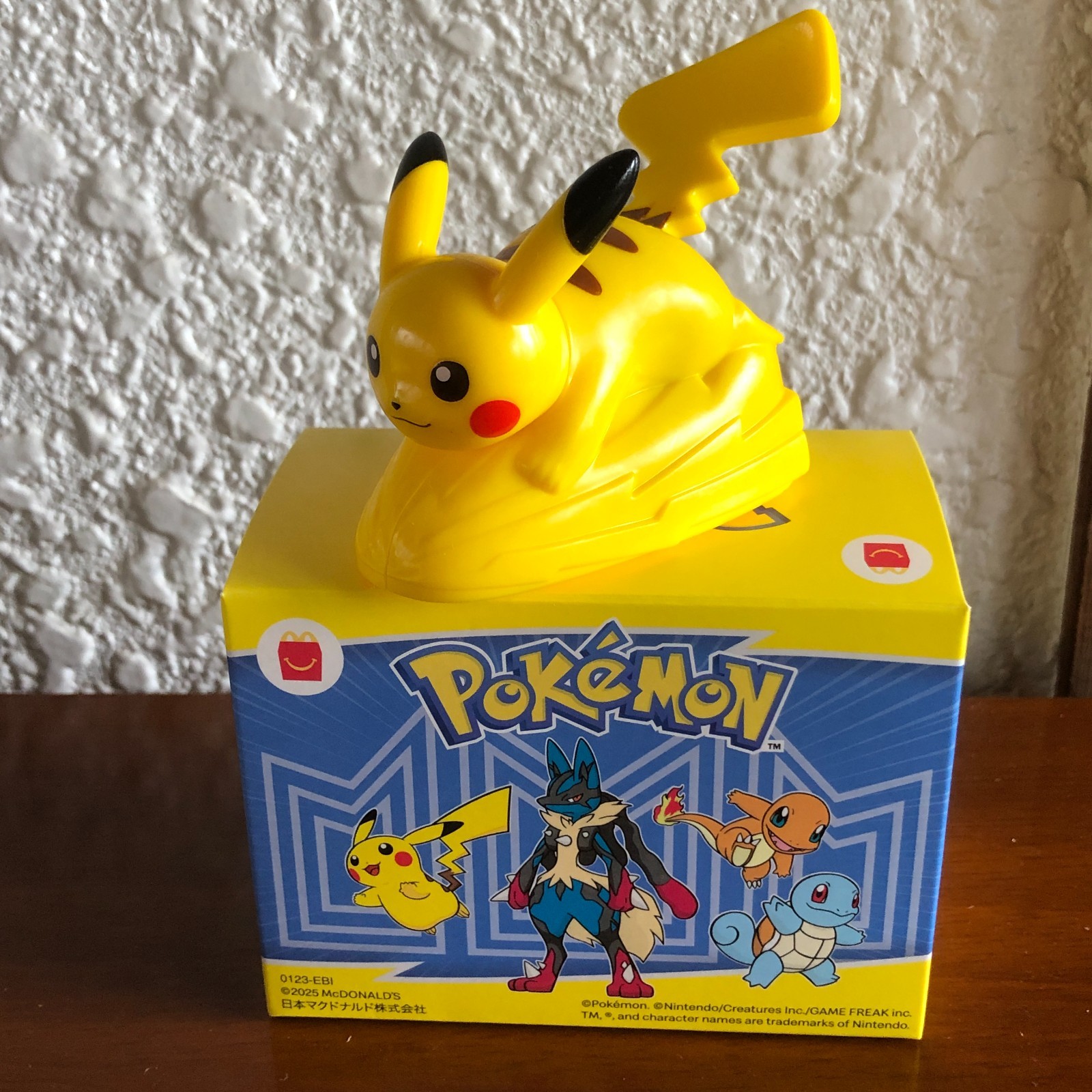 Pikachu Pokemon 2025 McDonald Japan Happy Meal Toy Figures