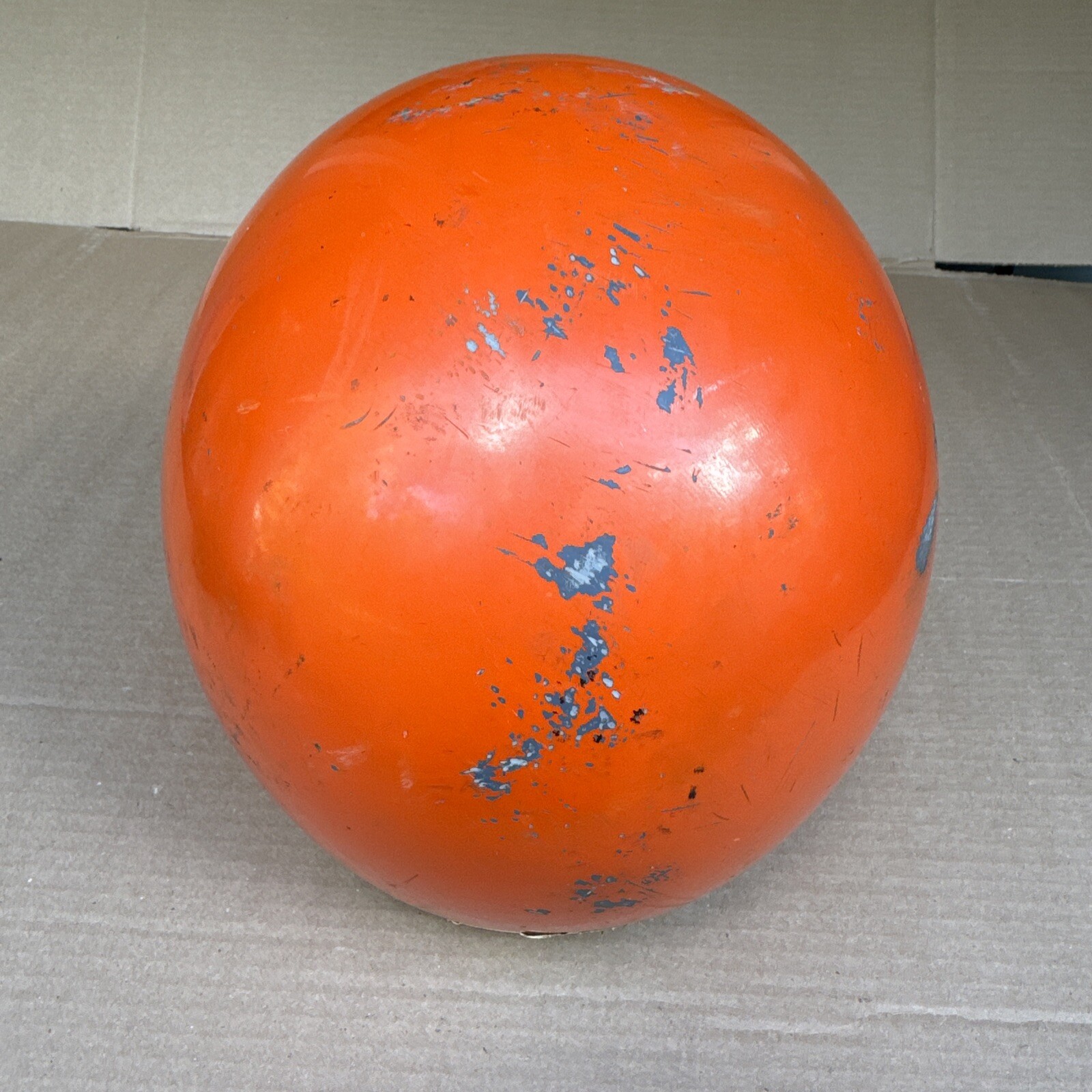 Vintage 1975 Orange BELL Star 120 Helmet 7 3/8" ~ FREE SHIPPING
