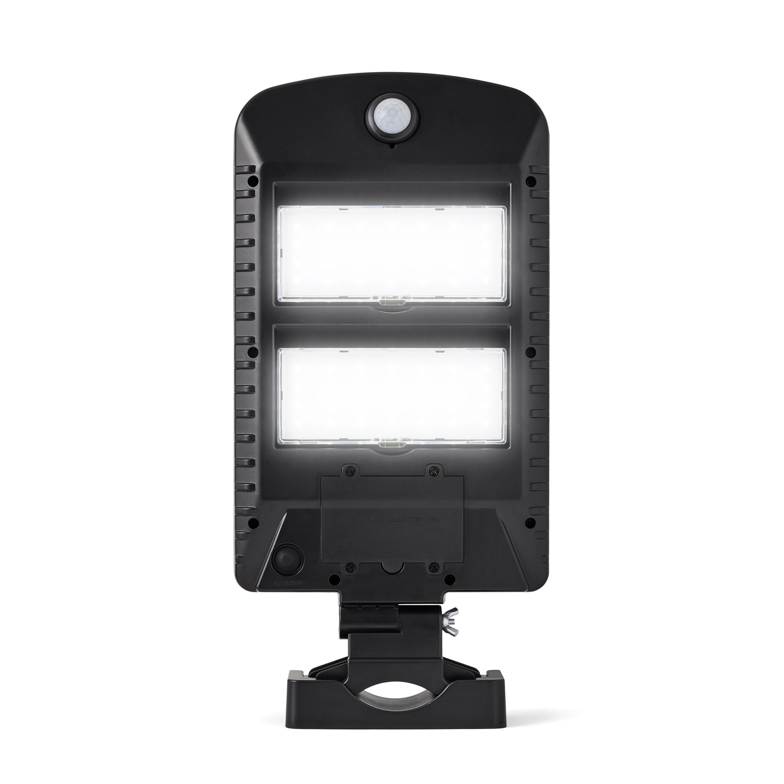 1500 Lumens Solar Powered Motion Street  Black, 120° Beam Angle