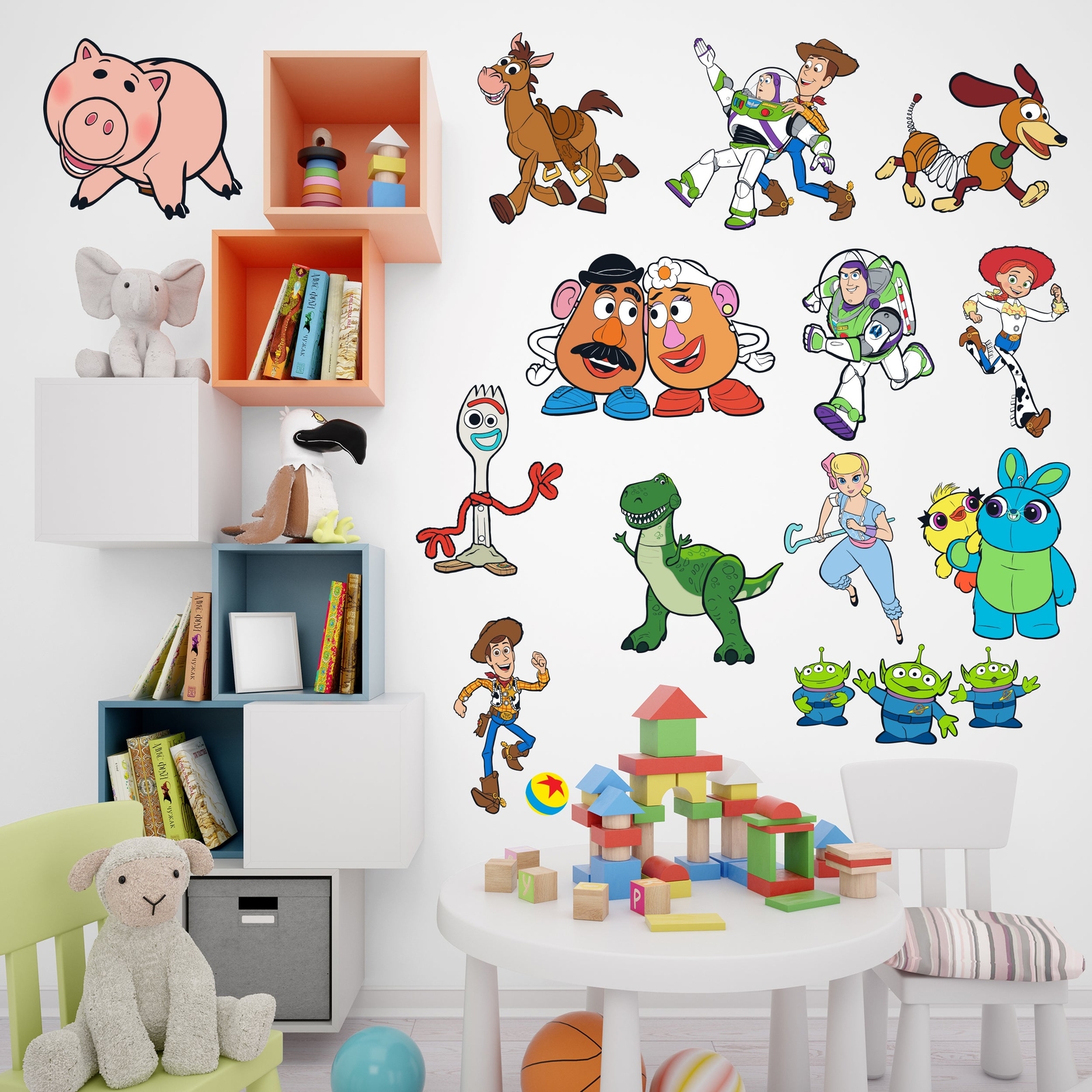 Toy Story Characters Set Wall Sticker Decal | eBay