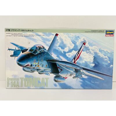 Hasegawa Grumman F-14A Tomcat 1:72 Plastic Model Kit K12X New Open Box