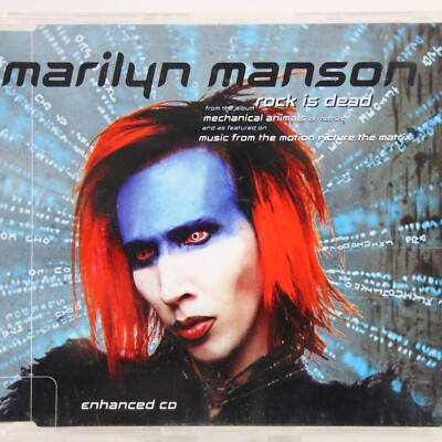 Music Musik MAXI Marilyn Manson – Rock Is Dead Gut