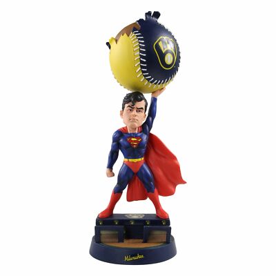 Superman Milwaukee Brewers DC x MLB Special Edition