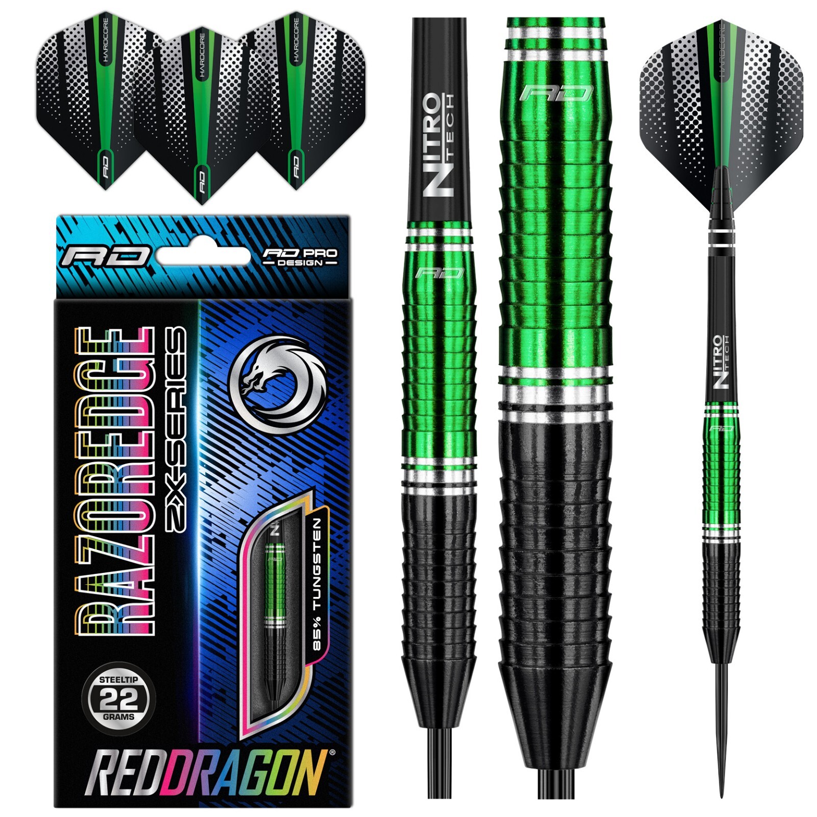 red dragon ハードダーツ バリーベイツ 23g RED DRAGON - Raider Red 23 Gram Tungsten Professional Darts