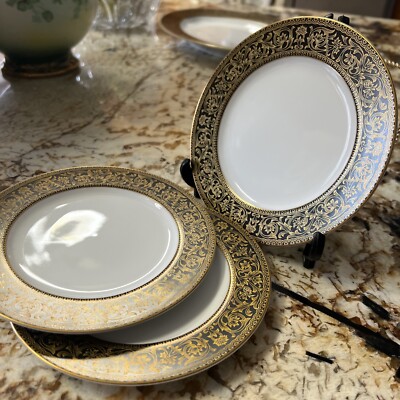 VINTAGE SANGO  RICHELIEU  #3756 PLATES- 7  JAPAN THREE PLATES. Two Saucers Free