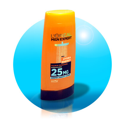 LOREAL PARIS MEN EXPERT HYDRA ENERGY Taurin Duschgel 50ml