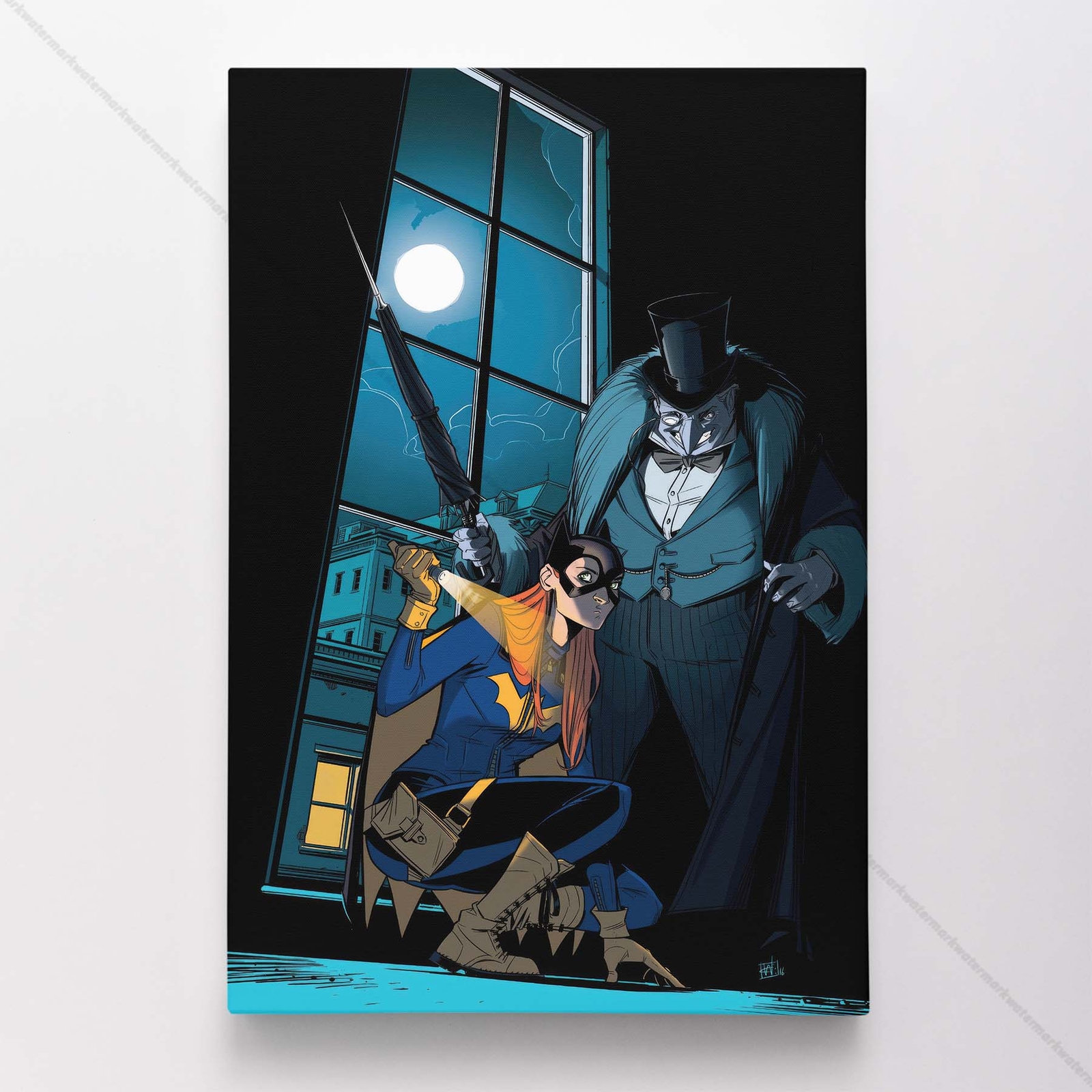 Batgirl Poster Canvas DC Comic Book Cover Art Print #892