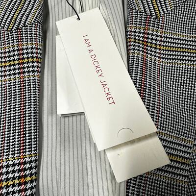 Pre-owned Veronica Beard Multi Glenn Beacon Dickey Plaid Blazer Jacket Women's Size 2