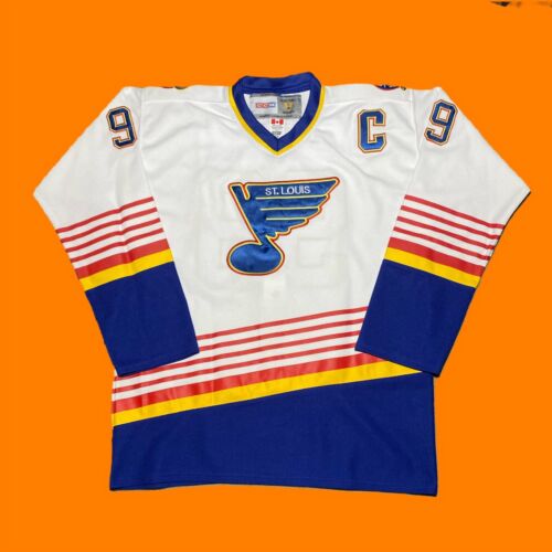 90's Wayne Gretzky St. Louis Blues Starter NHL Jersey Size XL – Rare VNTG