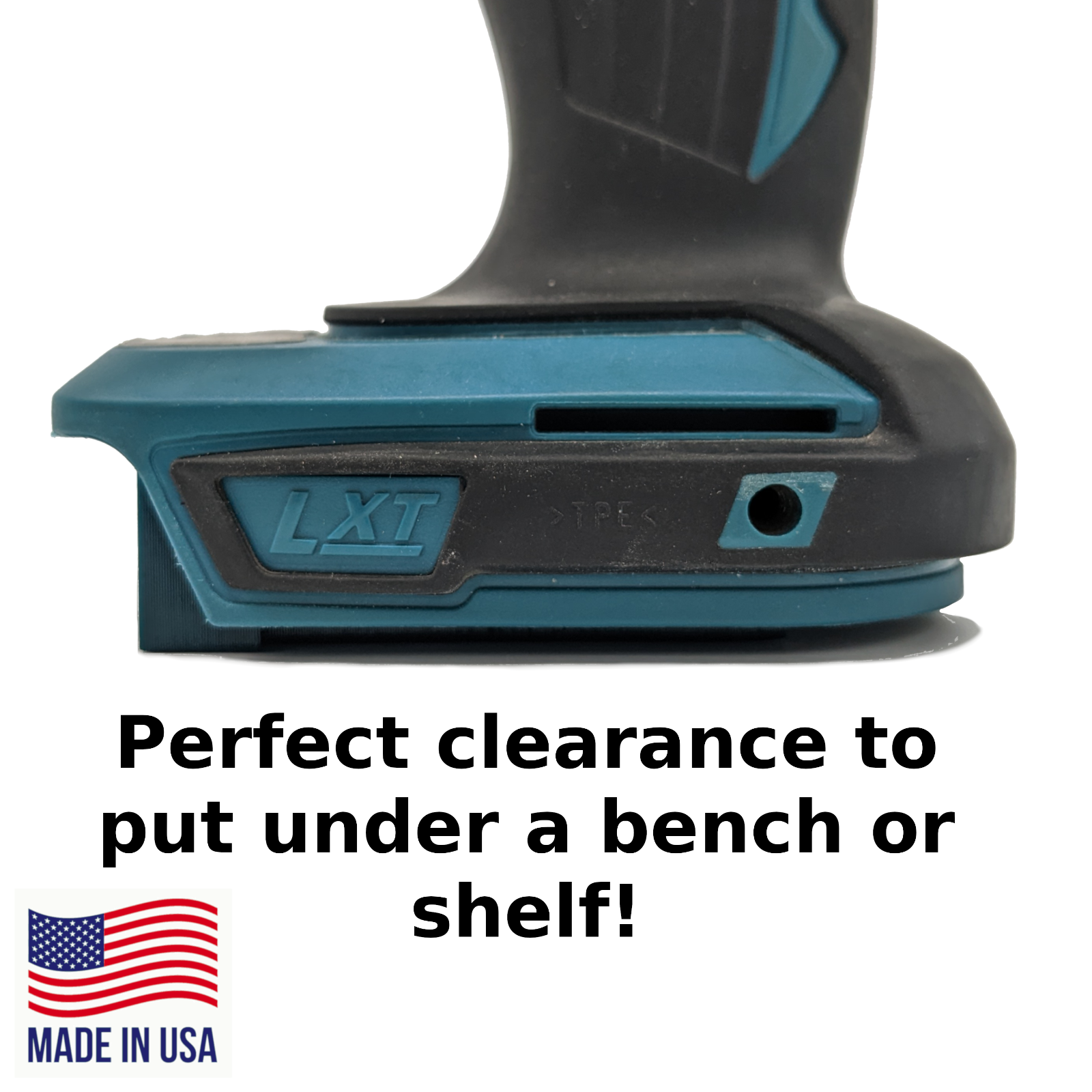 COMBO 6 / 6 Pack Makita 18V Battery and Tool Mounts / Holders - MADE IN USA