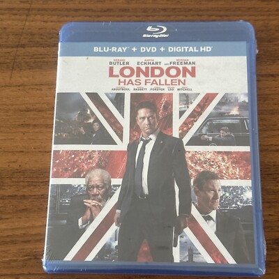 London Has Fallen (Blu-ray/DVD, 2016, 2-Disc Set) New Sealed