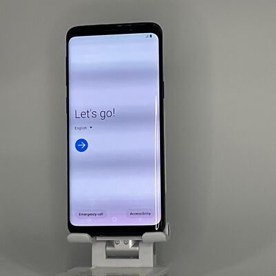 Samsung Galaxy S9 SM-G960U1 128GB Midnight Black Unlocked W009489