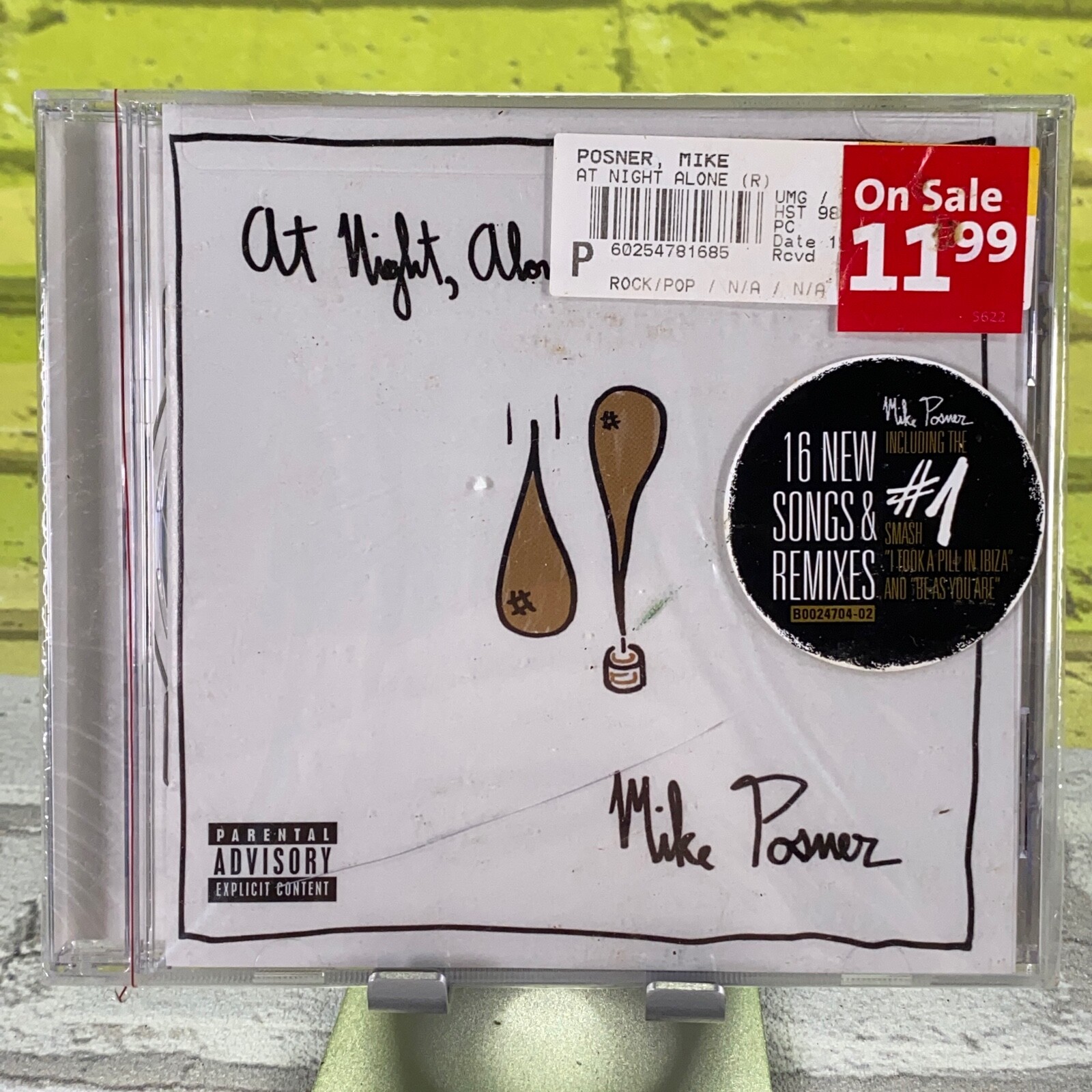 Mike Posner / At Night, Alone レコード レア LP US Original Mike Posner At Night Alone Vinyl LP New Seal
