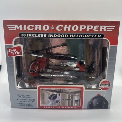 EXCALIBUR ELECTRONICS MICRO CHOPPER WIRELESS INDOOR HELICOPTER