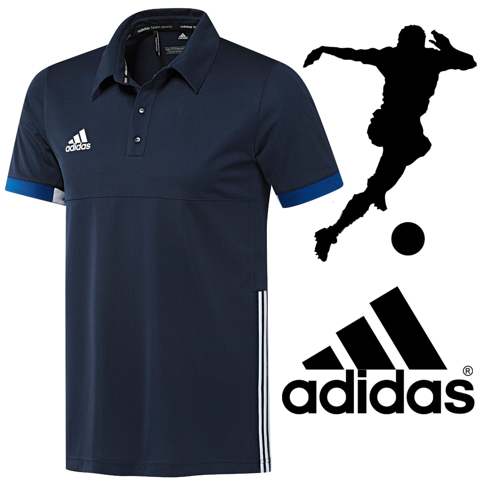 adidas team polo shirts