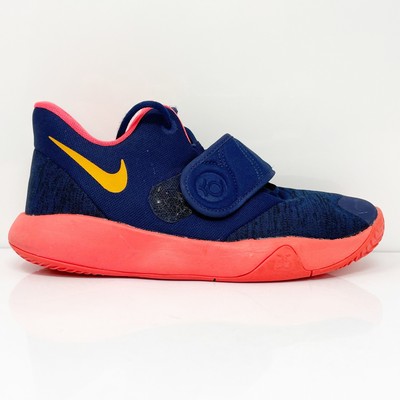 Баскетбольные кроссовки Nike Boys KD Trey V 6 AH7172-486 синие, размер 5 лет