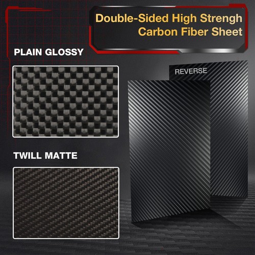 100% Carbon Fiber Board Laminate Carbon Fiber Sheet Plate  0.5-6 MM Thickness