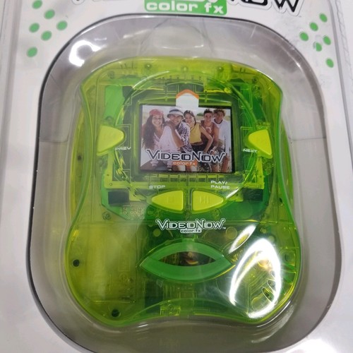 Hasbro Video Now Fresh Personal Video Player Bright Green Tiger Electronics New
