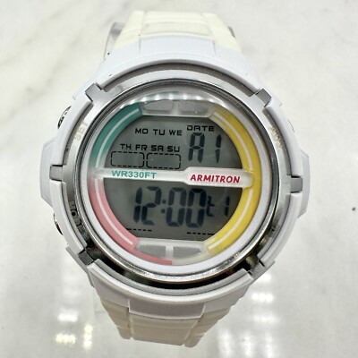 Armitron PRO Sport Unisex 45/7045 Digital Chronograph Resin Strap Watch