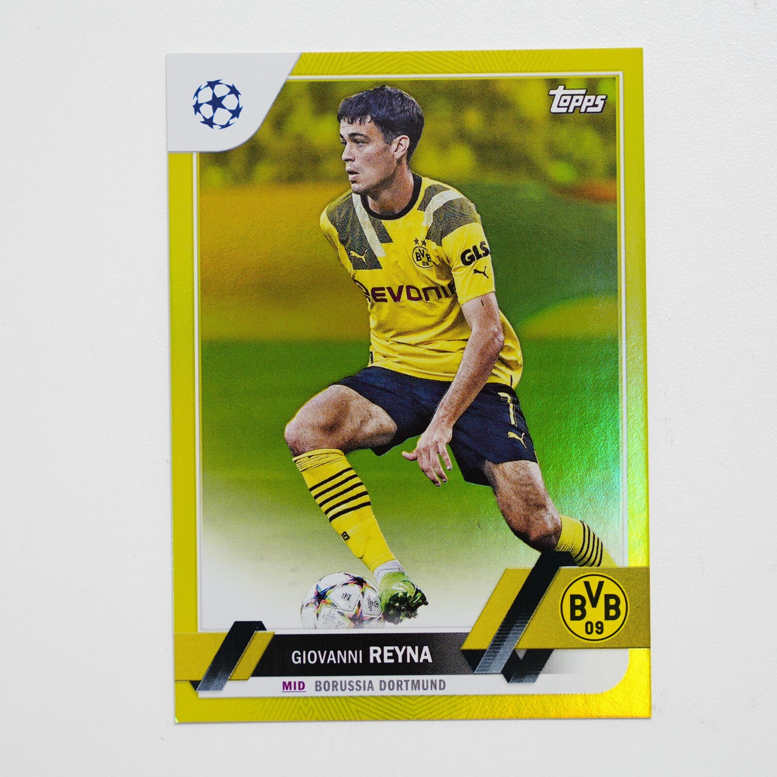 絶版‼️ i-D 特別号 『Rihannazine（リアーナジン）』 2023 Topps UCL 1st Edition Giovanni Reyna /299 #69 SP
