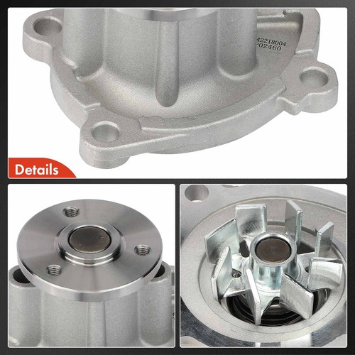 Engine Water Pump with Gasket for Nissan March 2012-2020 Versa 2012-2020 Micra