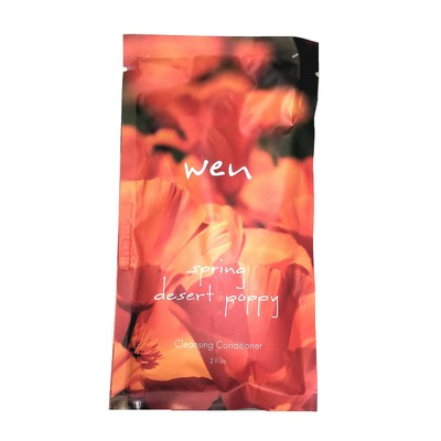 WEN by Chaz Dean SPRING DESERT POPPY CLEANSING CONDITIONER 2oz PACKET NEW!