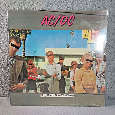 AC/DC - Dirty Deeds Done Dirt Cheap 1981 US Club Edition Vinyl LP Sealed