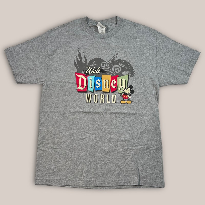 レア ウォルトディズニー Tシャツ 陰陽 希少デザイン Lサイズ