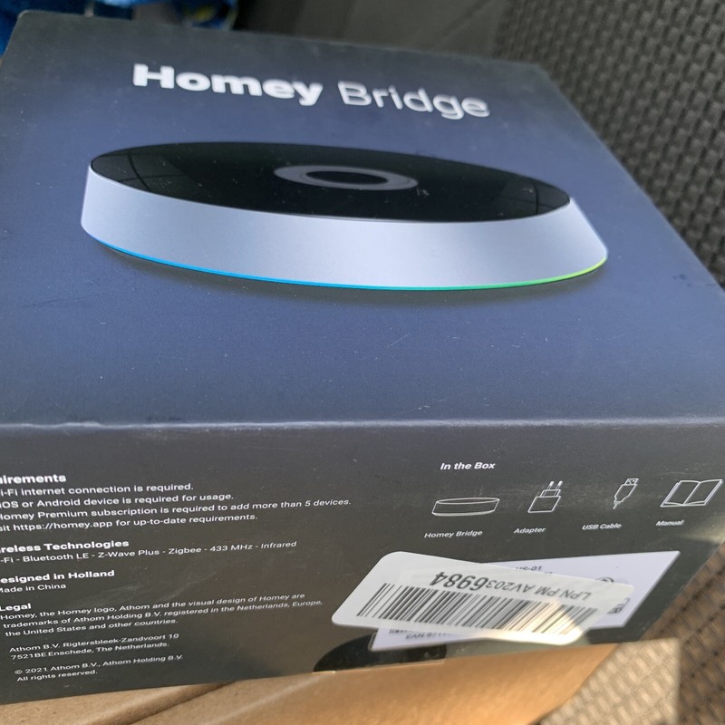 ATHOM Homey Bridge